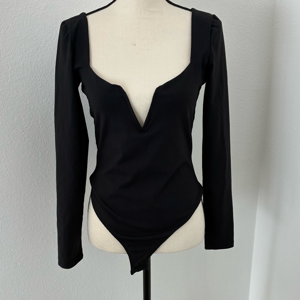 Free People Long Sleeve Bodysuit